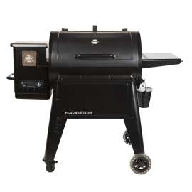 PIT BOSS Navigator 10547 Wood Pellet Grill, 40,000 Btu, 879 sq-in Primary Cooking Surface, Smoker Included: Yes