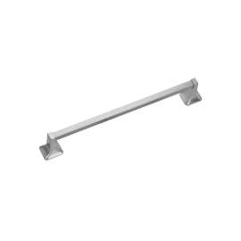 Boston Harbor Towel Bar, Brushed Nickel, Surface Mounting, 18 in