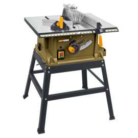 ROCKWELL Shop SS7203 Portable Table Saw, 120 V, 15 A, 10 in Dia Blade, 5/8 in Arbor, 4800 rpm Speed