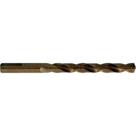 Vulcan Jobber Length Drill, 3/16 In Dia X 3-1/2 In L, Straight Shank, Cobalt M35 Steel