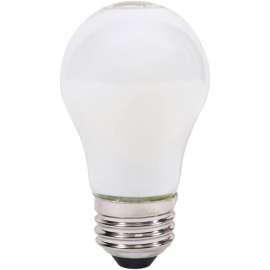 Sylvania 40776 Natural LED Bulb, General Purpose, A15 Lamp, 60 W Equivalent, E26 Lamp Base, Dimmable, Frosted