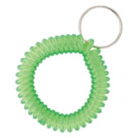 Vulcan CX013 Wrist Key Holder, Key Ring Ring, 7/8 in Dia Ring, EVA Case, Blue/Green/Red