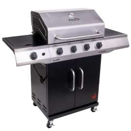 Char-Broil 463353021 Gas Grill, 30,001 to 40,000 Btu, Liquid Propane, 4-Burner, 435 sq-in Primary Cooking Surface