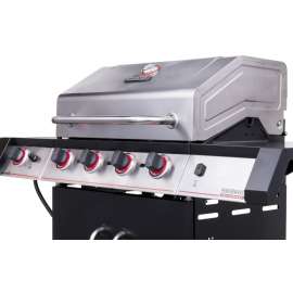 Char-Broil 463341021 Gas Grill, Liquid Propane, 2 ft 1/2 in W Cooking Surface, 1 ft 5-3/32 in D Cooking Surface