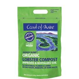 Coast of Maine 1CCLC8-200 Quoddy Blend Lobster Compost, 8 qt Bag