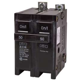 EATON BQL250 Replacement Classic Circuit Breaker, Type BQL, 50 A, 2 -Pole, 120/240 VAC
