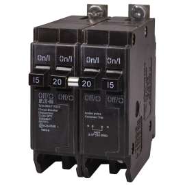 EATON BQLT15220 Replacement Classic Circuit Breaker, Quad Type BQL, 15 to 20 A, 4 -Pole, 120/240 VAC