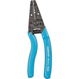 CHANNELLOCK 957 Wire Stripper, 20 to 10 AWG Wire, 10 to 20 AWG Stripping, 7 in OAL, Ergonomic Handle, Steel Handle