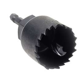Vulcan 940991OR Hole Saw, 1 in Dia, 3/4 in D Cutting, 3 in Arbor, HCS Cutting Edge, 3 in Pilot Drill