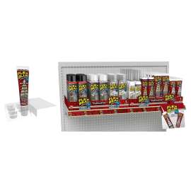 KIT SHELF 4-SHELVES CHRM 36IN