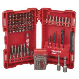 Milwaukee 48-89-1561 Drill/Drive Set, 95-Piece, Steel, Black Oxide