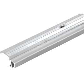 Climaloc CF10190 Bumper Door Threshold, 36 in L, Aluminum, Gray
