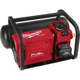 Milwaukee M18 FUEL 2840-20 Portable Air Compressor, 2 gal Tank, 18 V, 135 psi Pressure, 1.2 cfm Air