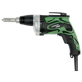 Metabo HPT W6V4M Drywall Screwdriver, 6.6 A, 1/4 in Chuck, Hex, Keyless Chuck, 4500 rpm Speed