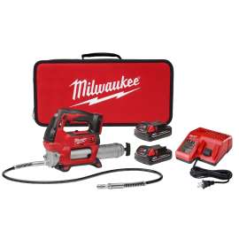 Milwaukee M18 Series 2646-22CT Grease Gun Kit, 14-1/2 oz Cartridge, 10000 psi Air