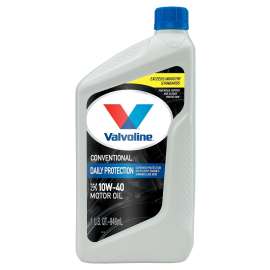 VALVOLINE 797671 Motor Oil, 10W-40, 1 qt Bottle
