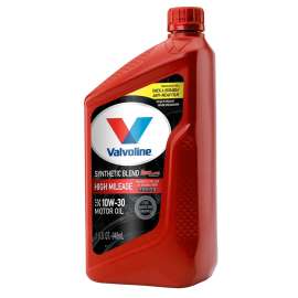 VALVOLINE 797976 Synthetic Blend Motor Oil, 10W-30, 1 qt Bottle