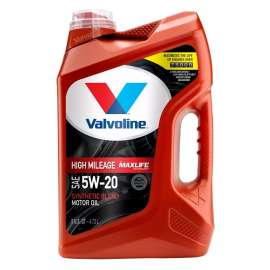 VALVOLINE 881162 Synthetic Blend Motor Oil, 5W-20, 5 qt Jug