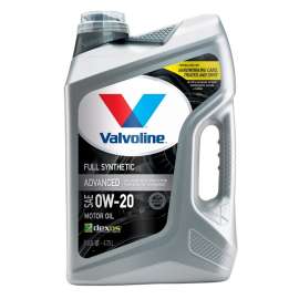 VALVOLINE 881150 Motor Oil, 0W-20, 5 qt