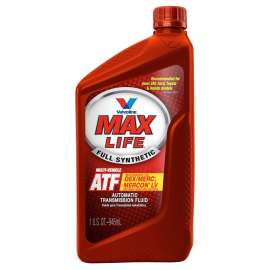 VALVOLINE MAXLIFE VV3246 Automatic Transmission Fluid, 1 qt Bottle