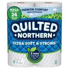 Quilted Northern 94429 Bathroom Tissue, 2-Ply, Paper