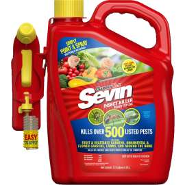 Sevin 100539969 Ready-to-Use Insect Killer, Liquid, Spray Application, 1.33 gal