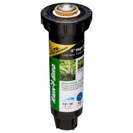 Rain Bird 12SA 12SAFPROPR Mini Pop-Up Rotor Sprinkler, 1/2 in Connection, Female Thread, 4 in H Pop-Up, 13 to 18 ft