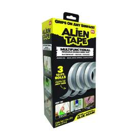 ALIEN TAPE 7087 Alien Tape, Clear, 3