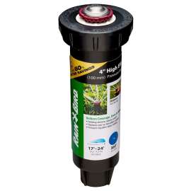 Rain Bird 22SA 22SAFPROPR Mini Pop-Up Rotor Sprinkler, 1/2 in Connection, FNPT, 4 in H Pop-Up, 17 to 24 ft, Plastic