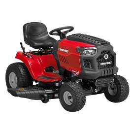 Troy-Bilt 13AO78BT066 Cut Lawn Tractor, 18 hp, 547 cc Engine Displacement, 1-Cylinder, 46 in W Cutting, 2-Blade