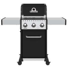 Broil King Baron 320 PRO 874214 Gas Grill, 32,000 Btu/hr, Liquid Propane, 5-Burner, Side Shelf Included: Yes