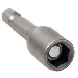 Vulcan 111431OR Magnetic Nutsetter, 1/4 in Drive, Hex Drive, 1-3/4 in L, 1/4 Quick Change in Shank