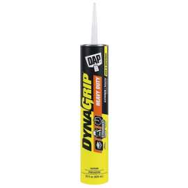 DAP DYNAGRIP 27510 Construction Adhesive, 28 oz Cartridge