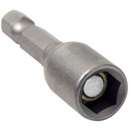 Vulcan 111461OR Magnetic Nutsetter, 7/16 in Drive, Hex Drive, 1-3/4 in L, 1/4 Quick Change in Shank