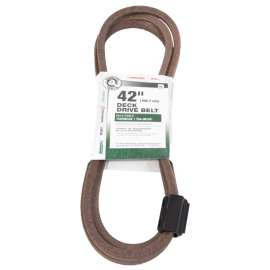 MTD 490-501-M081 Deck Drive Belt, 117 in L, 1/2 in W, 42 in Deck