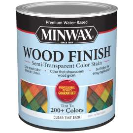 Minwax 117200000 Interior Wood Stain, Semi-Transparent, Clear Tint, Liquid, 32 fl-oz