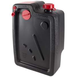 FloTool Super-Duty 11837 Oil Drain Pan, 10 qt Capacity, Polyethylene, Black