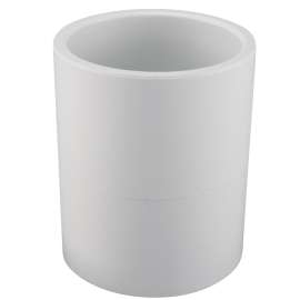 GENOVA 300 Series 30140 Pipe Coupler, 4 in Slip Joint, White