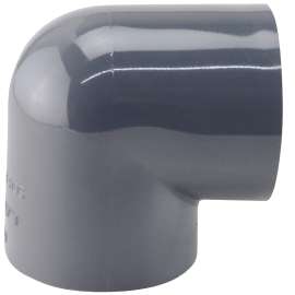 GENOVA 300 Series 337148 Pipe Elbow, 1-1/4 in FIP, 90 deg, Gray