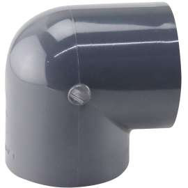 GENOVA 300 Series 337158 Pipe Elbow, 1-1/2 in FIP, 90 deg, Gray