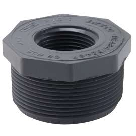 GENOVA 300 Series 343208 Pipe Reducing Bushing, 2 in MIP x 1 in FIP