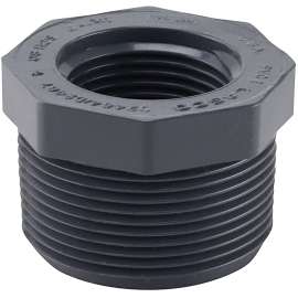 GENOVA 300 Series 343508 Pipe Reducing Bushing, 1-1/2 in MIP x 1 in FIP