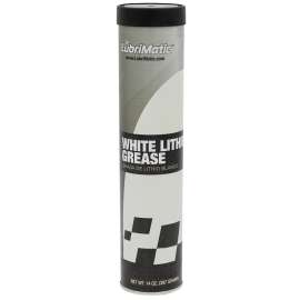 Lubrimatic 11354 Lithium Grease, 14 oz Cartridge, White