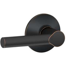 Schlage F Series F10VBRW716 Passage Lever, 2.42 in L Lever, Zinc, Aged Bronze