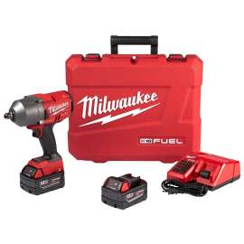 Milwaukee M18 FUEL 2766-22 Impact Wrench with Pin Detent Kit, Battery Included, 18 V, 1/2 in Drive