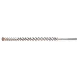 Milwaukee 48-20-3988 Drill Bit, 1-1/2 in Dia, 23 in OAL, Wide Flute, 1-Flute, 45/64 in Dia Shank, SDS-Max Shank