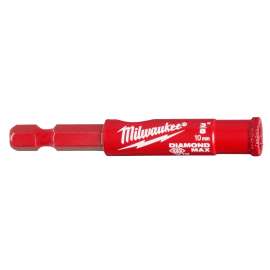 Milwaukee Diamond Plus 49-56-0509 Hole Saw, 3/8 in Dia, 1 in D Cutting, 5/8-18 Arbor, Diamond Grit Cutting Edge
