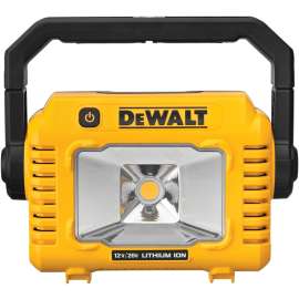 DeWALT DCL077B Cordless Compact Task Light, Lithium-Ion Battery, LED Lamp, 2000 Lumens Lumens, Black/Yellow