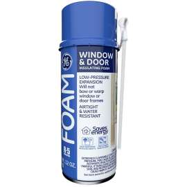 GE M90102 Window and Door Insulating Foam, Blue, 12 oz Aerosol