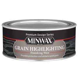 Minwax Design Series 405140000 Grain Highlighting Wax, Matte, Solid, 8 oz